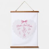 "Last Rodeo" Bride Tribe Western Bachelorette Hangend Wandkleed (Voorkant)