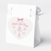 “Last Rodeo” Bruidsstam Western Bachelorette Bedankdoosjes (Achterkant)