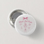 “Last Rodeo” Bruidsstam Western Bachelorette Ronde Button 3,2 Cm (Voorkant /achterkant)