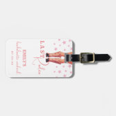 Last Rodeo Cowgirl Bachelorette Weekend Bagagelabel (Voorkant horizontaal)