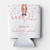 Last Rodeo Cowgirl Bachelorette Weekend Blikjeskoeler (Achterkant)
