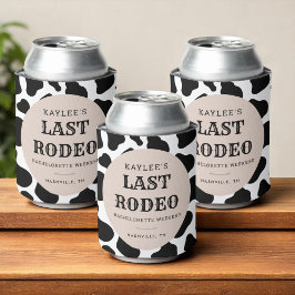 Last Rodeo Cowgirl Bachelorette Weekend Favors Blikjeskoeler