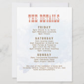 Last Rodeo Cowgirl Bachelorette Weekend Kaart (Achterkant)