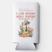 Last Rodeo Cowgirl Bachelorette Weekend Seltzer Blikjeskoeler (Achterkant)