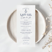 Last Sail Nautical Bachelorette Route Kaart