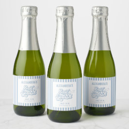 Last Splash Bachelorette Sparkling Wijnetiket