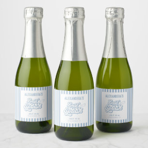 Last Splash Bachelorette Sparkling Wijnetiket