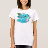 Last Splash Bachelorette Weekend Pool Party T-shirt (Voorkant)