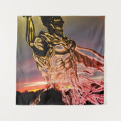 Last stand on Blood stained land Wandkleed (Voorkant)