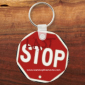 "Last Stop"-sleutelketen Sleutelhanger (Voorkant)