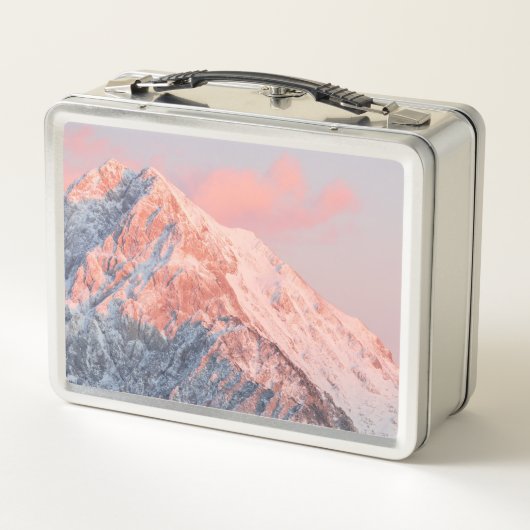 Last sun light on mountain Storžič, Slovenia (Achterkant)