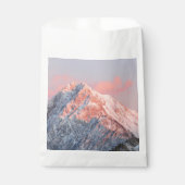 Last sun light on mountain Storžič, Slovenia Bedankzakje (Voorkant)