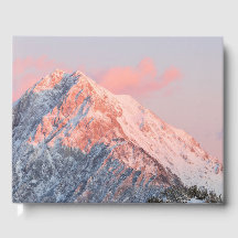 Last sun light on mountain Storžič, Slovenia