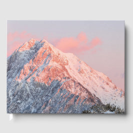 Last sun light on mountain Storžič, Slovenia Gastenboek