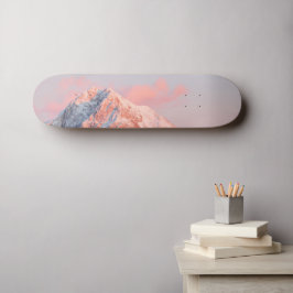 Last sun light on mountain Storžič, Slovenia Persoonlijk Skateboard