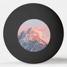 Last sun light on mountain Storžič, Slovenia Pingpongbal