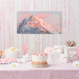 Last sun light on mountain Storžič, Slovenia Spandoek