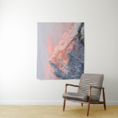 Last sun light on mountain Storžič, Slovenia Wandkleed (In situ)