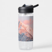 Last sun light on mountain Storžič, Slovenia Waterfles (Links)