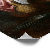 Last Supper - Agostino Carracci - c1595 Poster (Hoek)