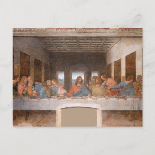 Last Supper by Leonardo Da Vinci Briefkaart