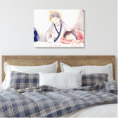 Last Supper, Christus en Sint-John Canvas Afdruk (Insitu (Slaapkamer))
