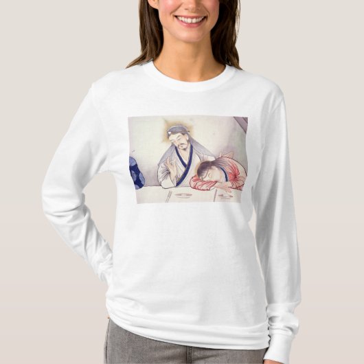 Last Supper, Christus en Sint-John T-shirt (Voorkant)