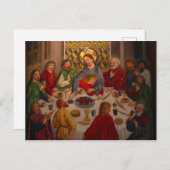 Last Supper - Heinrich Lutzelmann - c1485 Briefkaart (Voorkant / Achterkant)