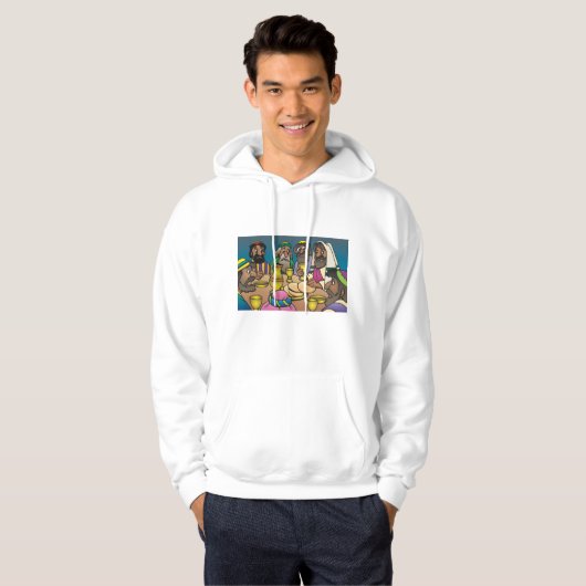 Last Supper Hoodie (Voorkant volledig)
