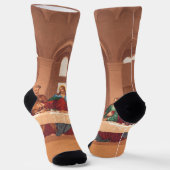 Last Supper of Jesus Christ Sokken (Gebogen)