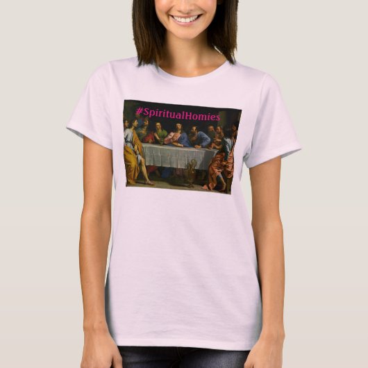 Last Supper - #SpiritualHomies - Tye Dye T-shirt (Voorkant)