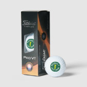 Last Swing Bachelor Party Custom Golf Balls Golfballen (Verpakking)