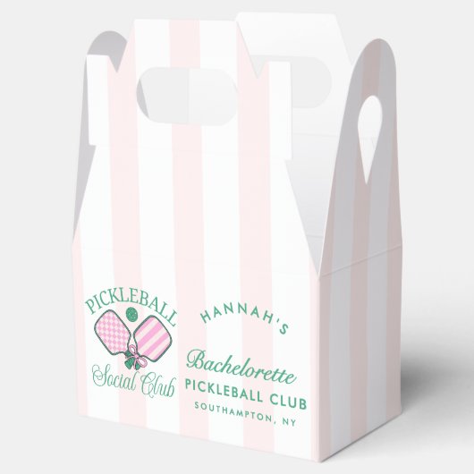 Last Swing Before The Ring Pickleball Bach Weekend Bedankdoosjes (Geopend)