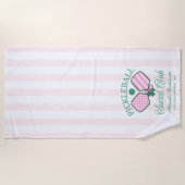 Last Swing Before The Ring Pickleball Bach Weekend Strandlaken (Voorkant)