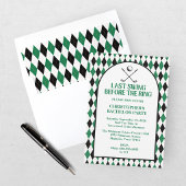 Last Swing Golf Country Club Bachelor Black Green Kaart