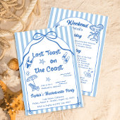 Last Toast On The Coast Bachelorette Weekend  Kaart