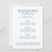 Last toast on the coast Beach Bachelorette Party Kaart (Achterkant)