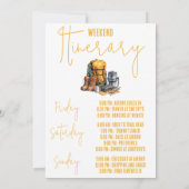 Last Trail, Wandelen Bachelorette Weekend Party Kaart (Achterkant)