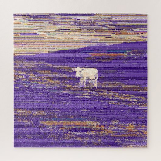 Last Transmission or Cow in a Field Legpuzzel (Verticaal)