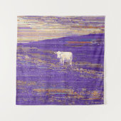 Last Transmission or Cow in a Field Wandkleed (Voorkant)