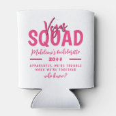 Last van de Trouwdag Bruidsmeisjes Blikjeskoeler (Achterkant)