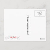 Lastbittern, gewoon Hangin uit. Briefkaart (Achterkant)