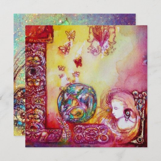 LASTEN VAN VERLIES, SCHADELIJKEN EN BUTTERFLIES AANKONDIGING (Voorkant / Achterkant)