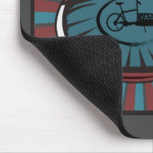 Lastenrad im Auge mit Strahlen Muismat (Hoek)