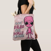 lastige bezoeker tote bag (Dichtbij)