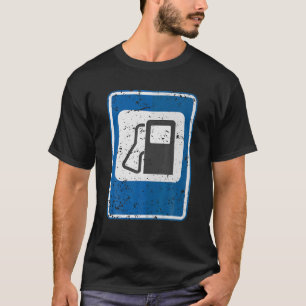 Lastminute Halloween kostuum party verkeersweg T-shirt