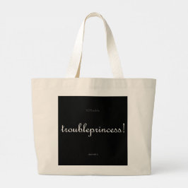 lastpostprinses! grote tote tas