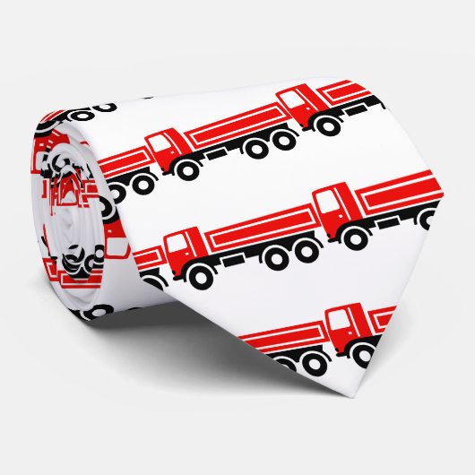 Lastwagen mit Kipper Stropdas (Opgerold)