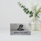 laswerk | metalen klinknagels | Staal Visitekaartje (Staand voorkant)