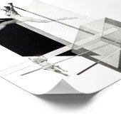 László Moholy-Nagy, mechanische Mannen, moderne ku Poster (Hoek)